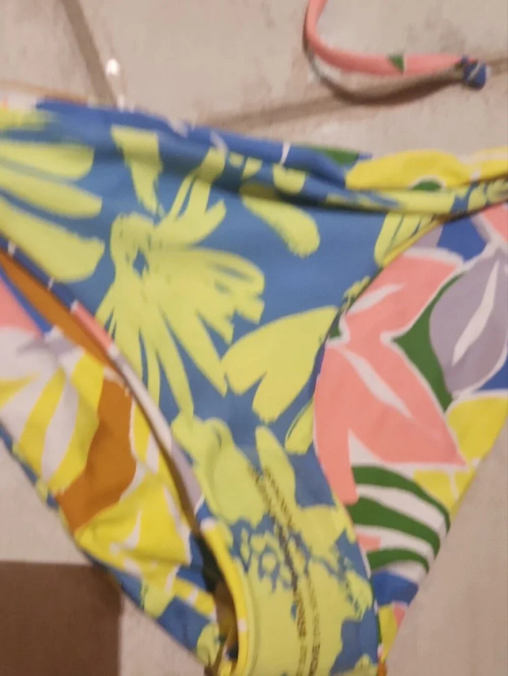 Maaji Neon Floral Print Bikini - Pink, Yellow, Blue, Green